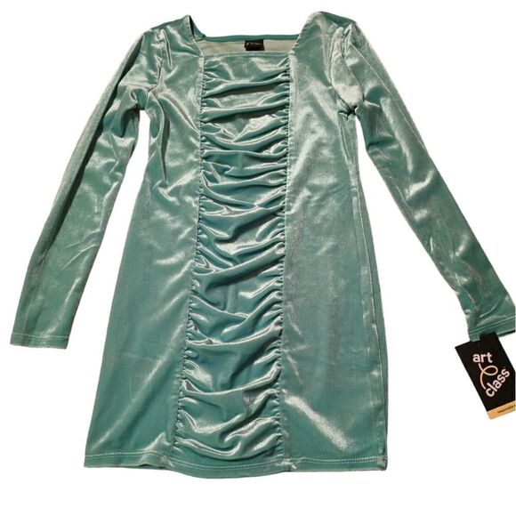 Nwt Art Class Velvet Dress Size 7/8 - Picture 1 of 1